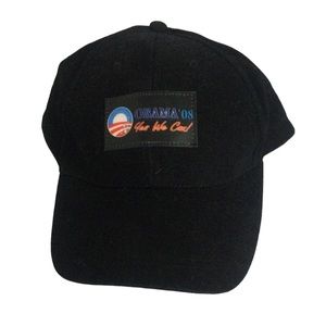 🌞 5/$25 Obama 2008 hat Yes We Can! adjustable one size battery option